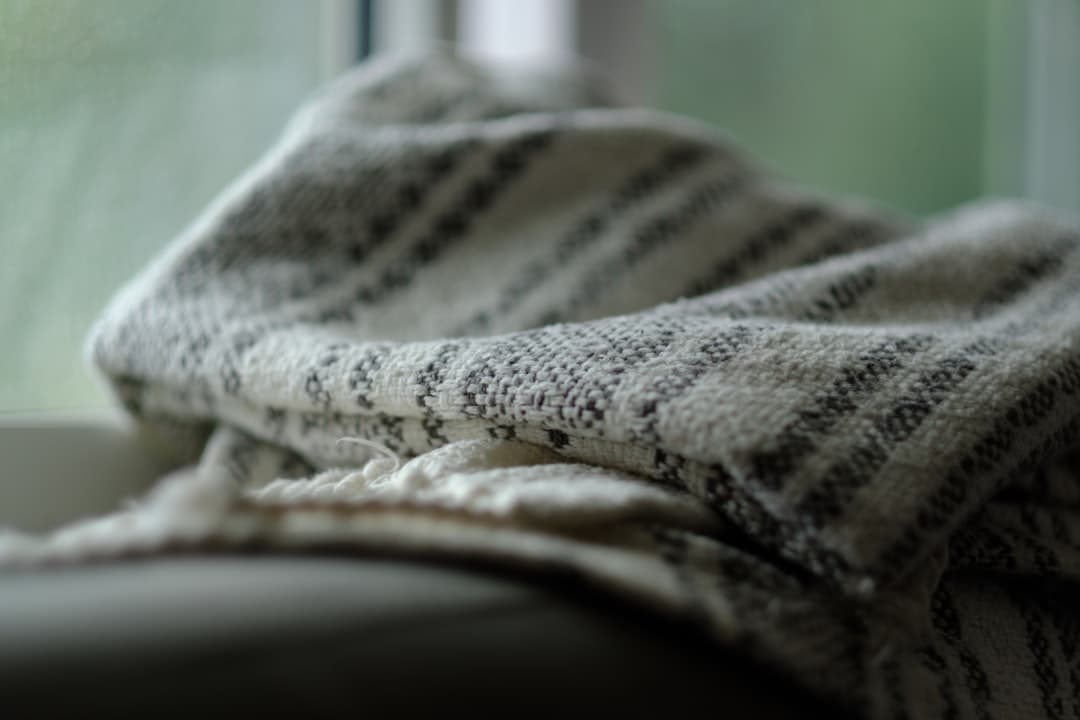Linen Throw Blanket